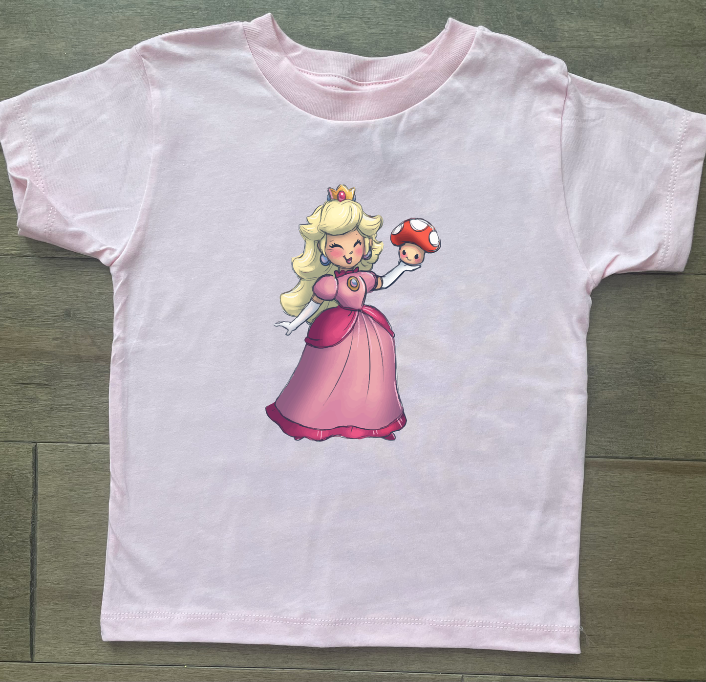 Peach Kids Shirt