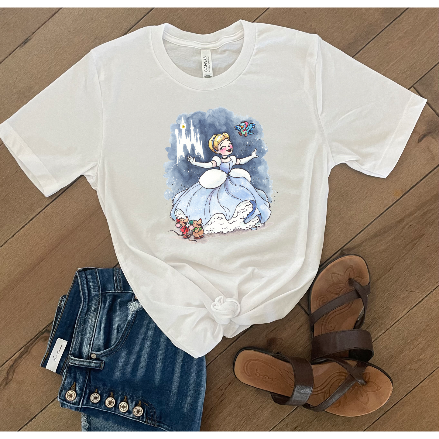 Cinderella w/ Friends Unisex T-Shirt