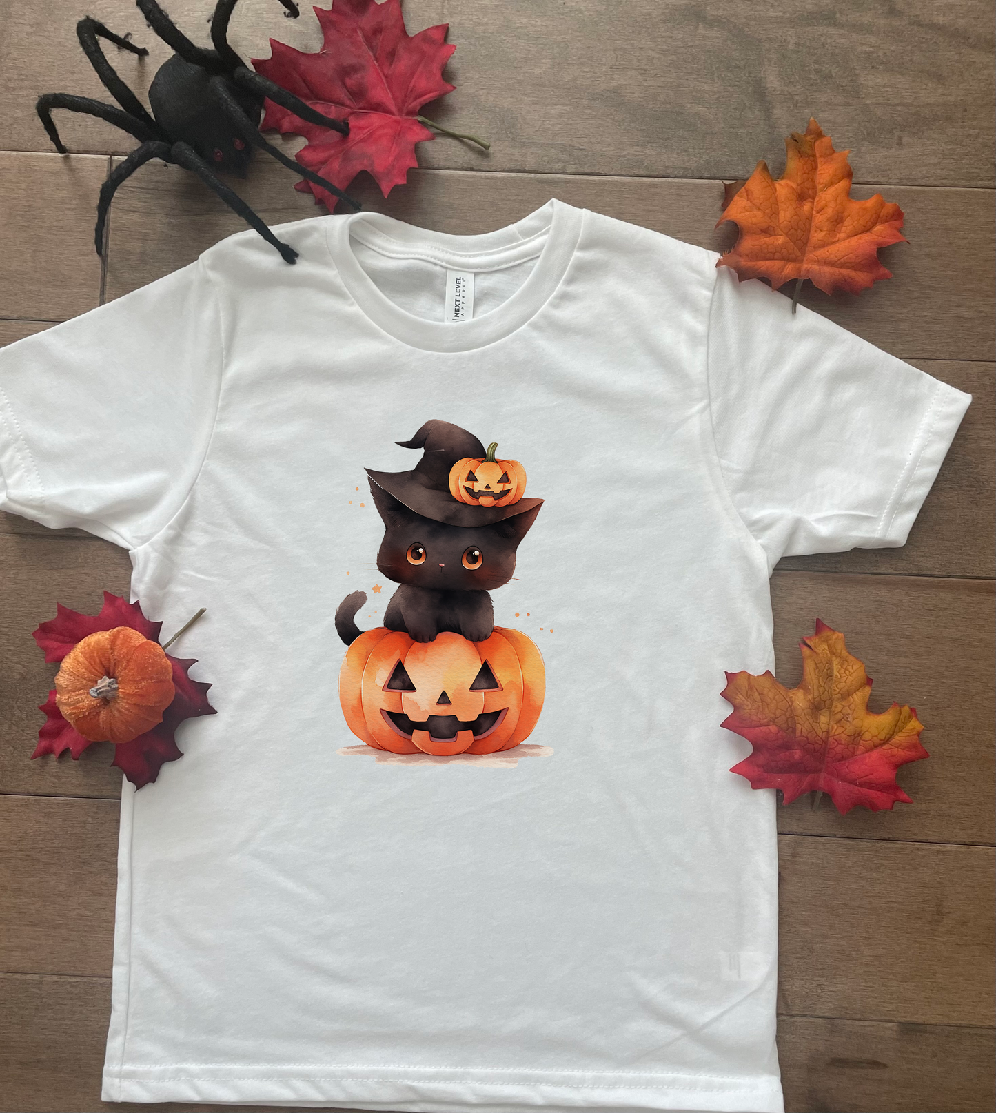 Halloween Kitten Kids Shirt