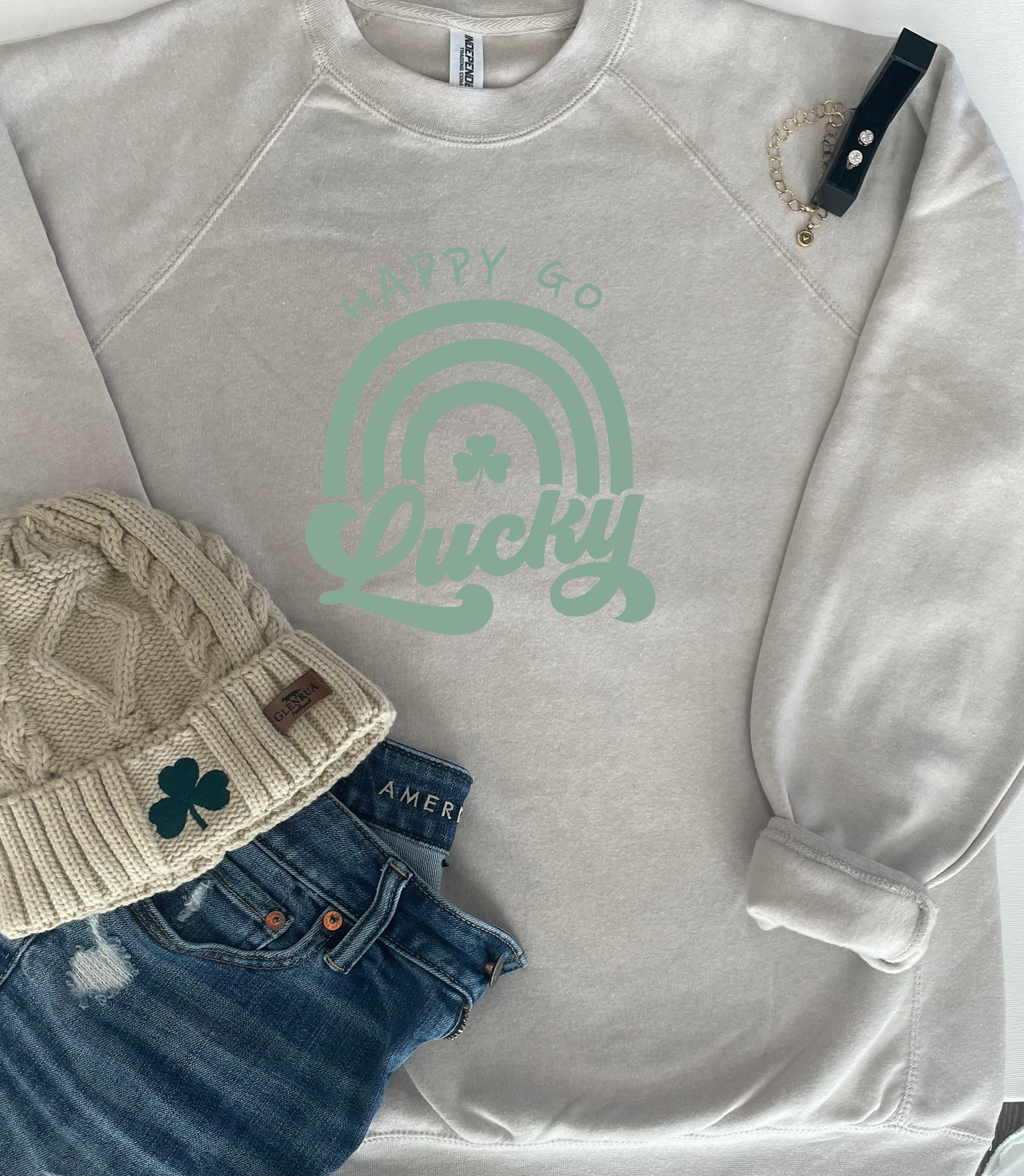 Happy Go Lucky Sweatshirt