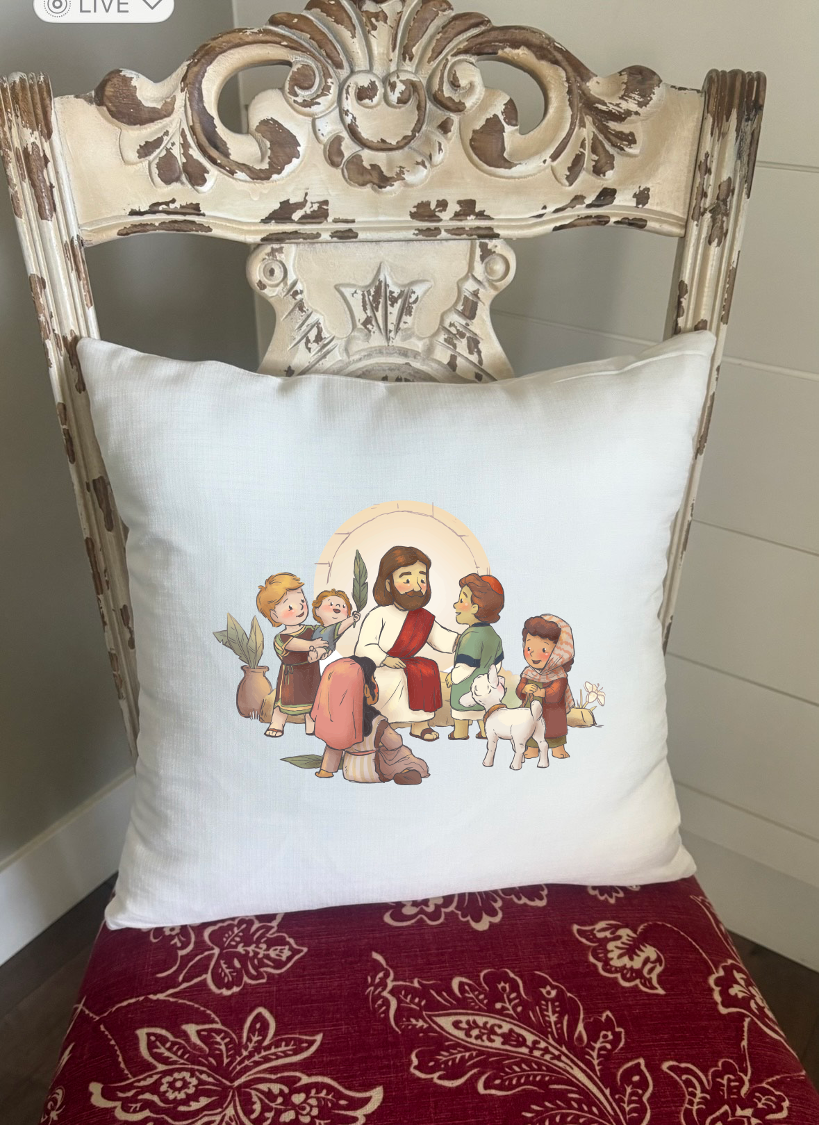Jesus Among Children Pillowcase (Version 2)