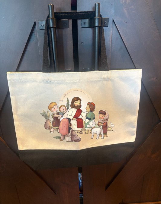 Jesus Among Children Tote Bag (Version 2)