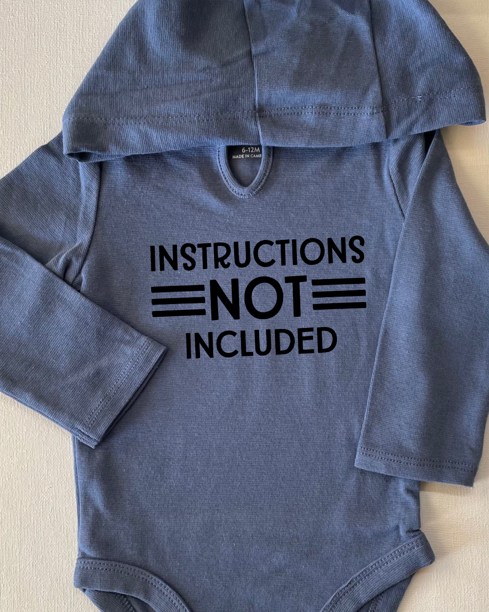 Instructions Not Included Onesie