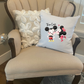 Minnie Kissing Mickey Love You Pillowcase