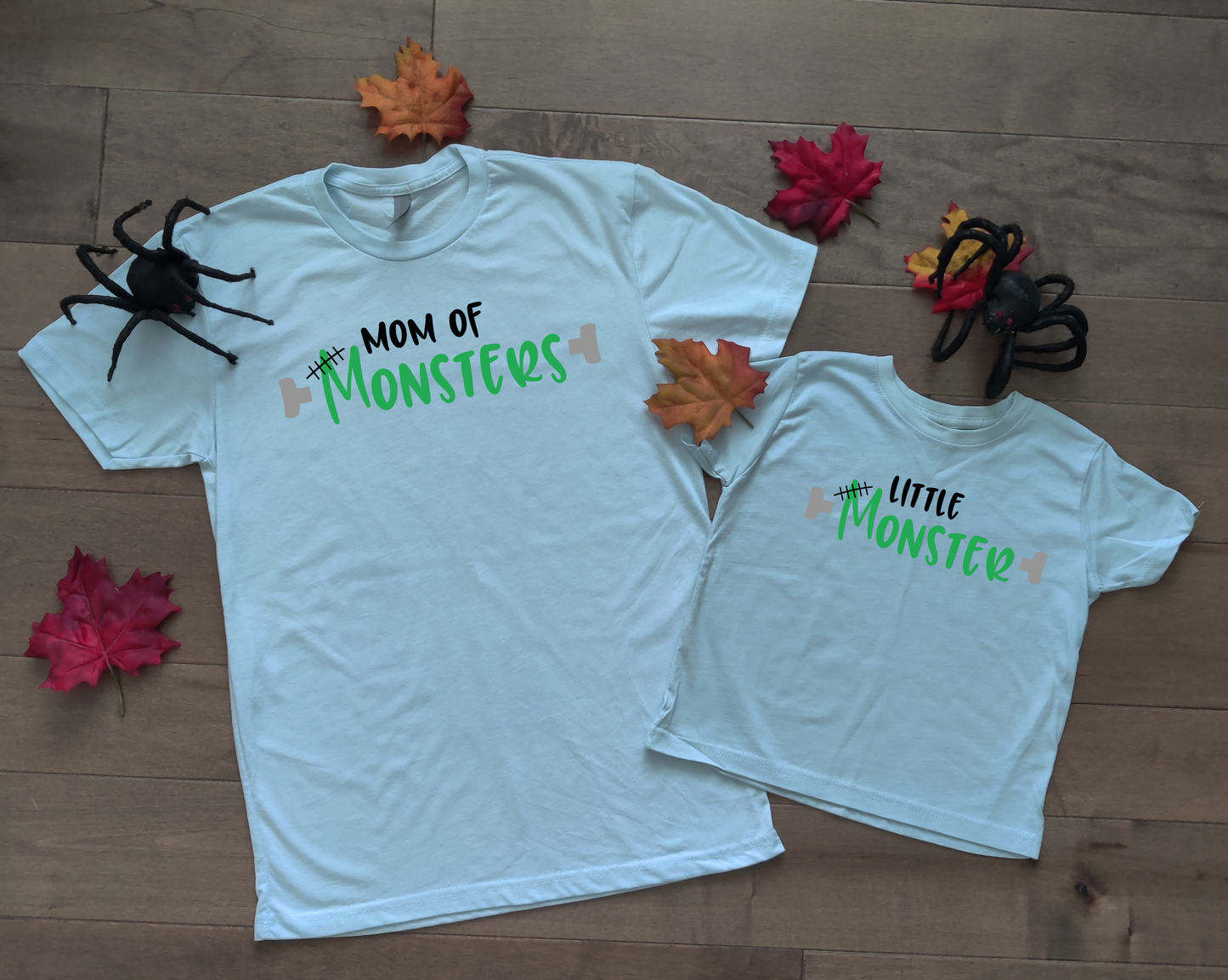 Mom and Little Monster Pair Shirts