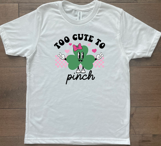 Too Cute to Pinch Kid Shirt