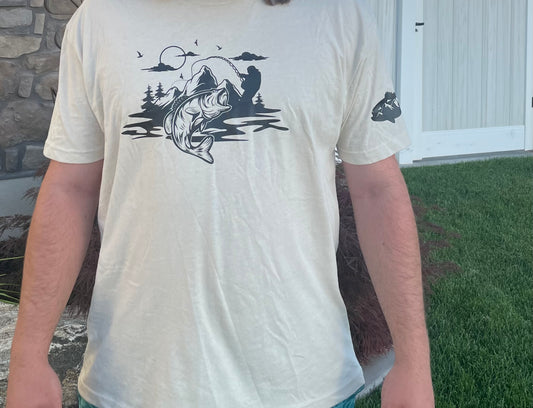 Fishing Landscape T-Shirt