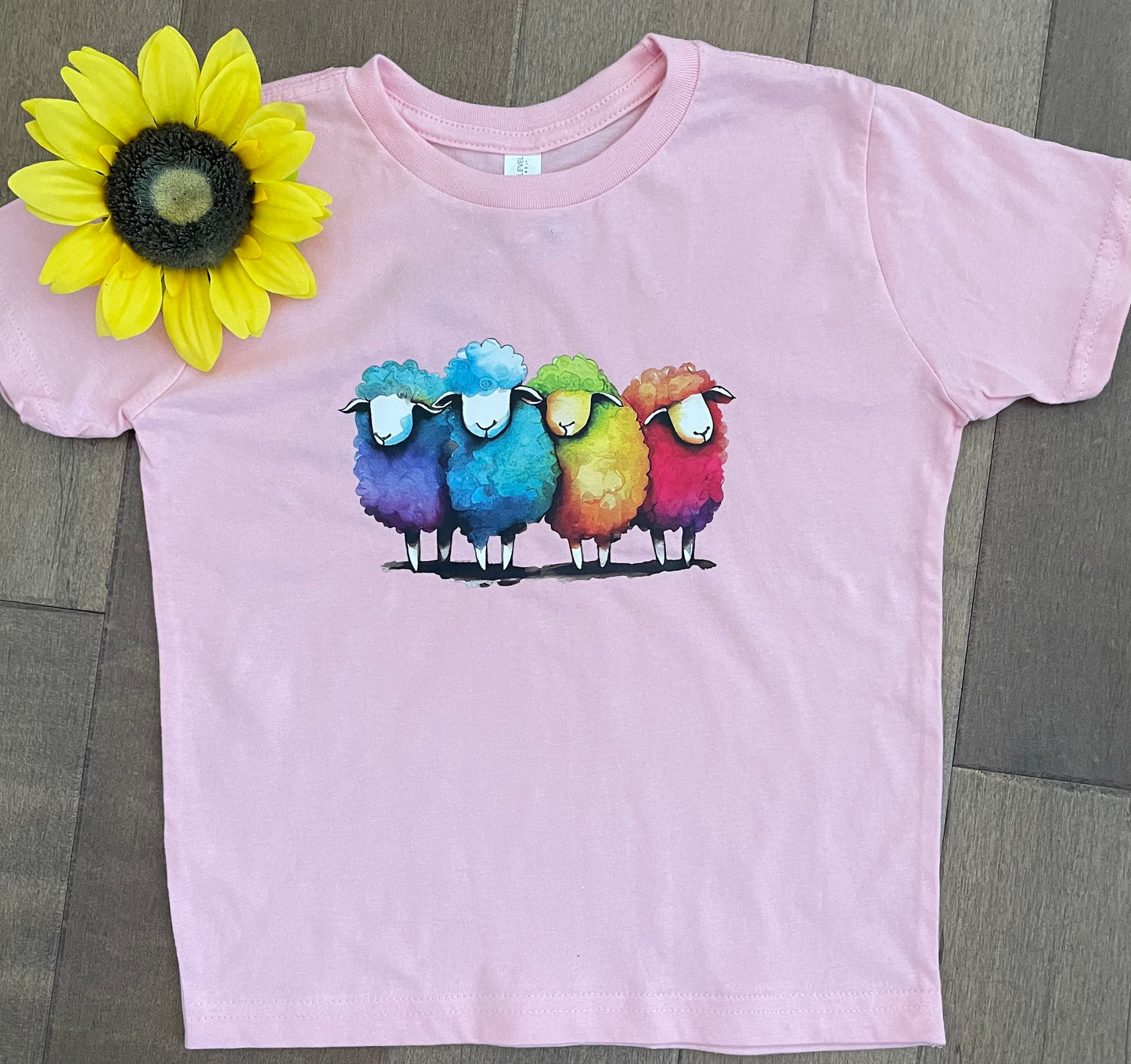 Rainbow Sheep Kids Shirt