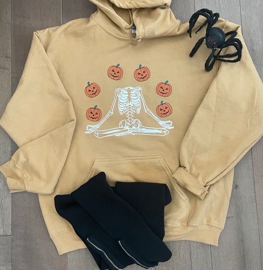 Skeleton Juggling Hoodie