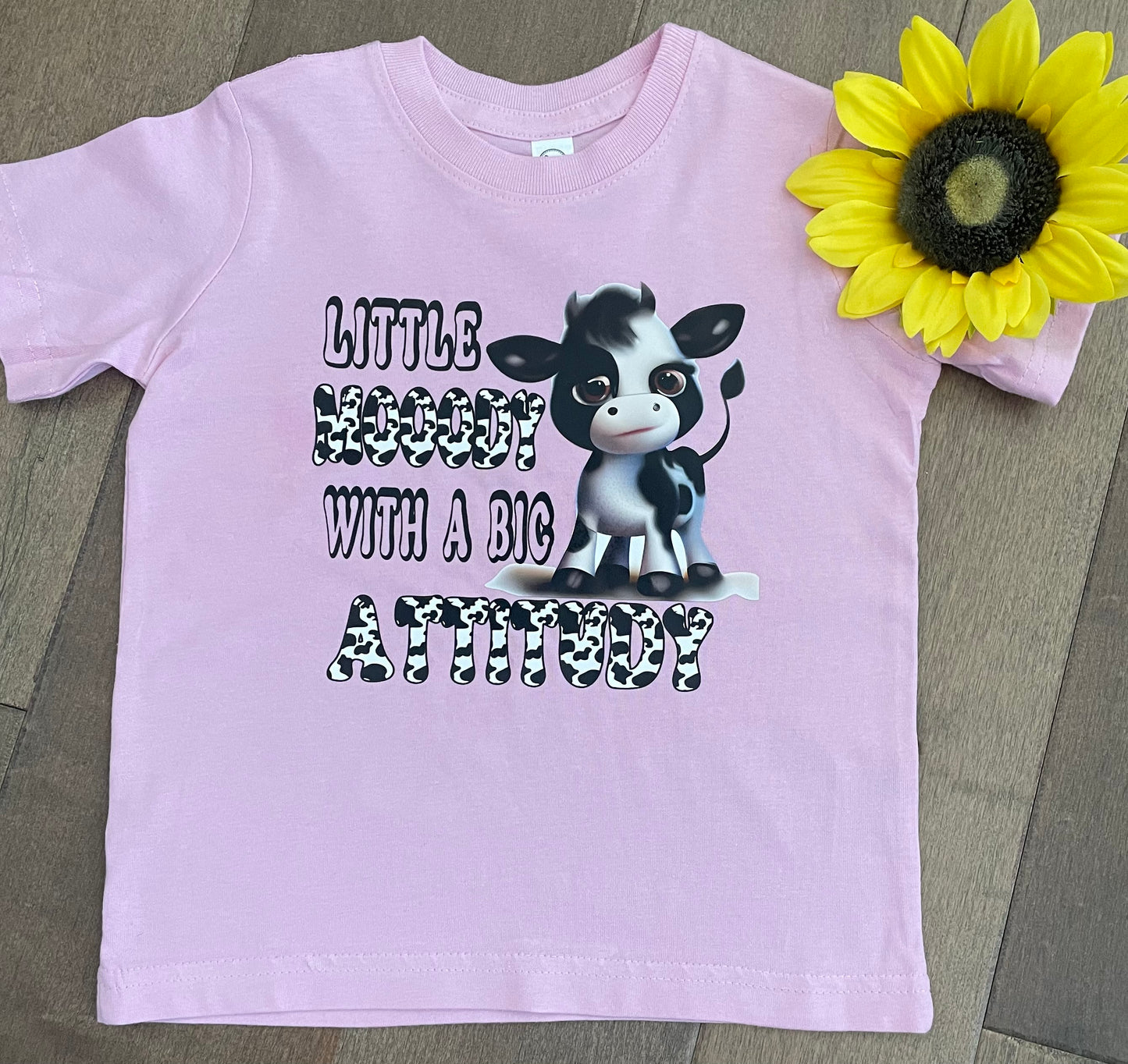 Mooody Cow Kids Shirt