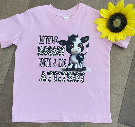 Mooody Cow Kids Shirt