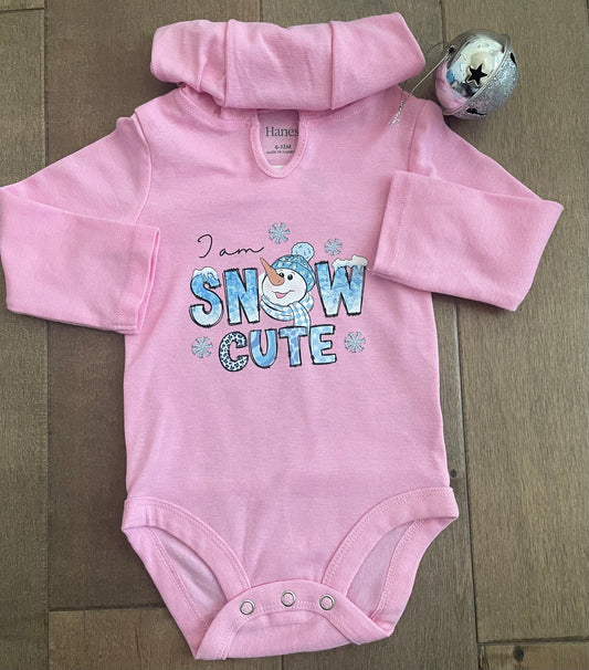 Snow Cute Hooded Onesie