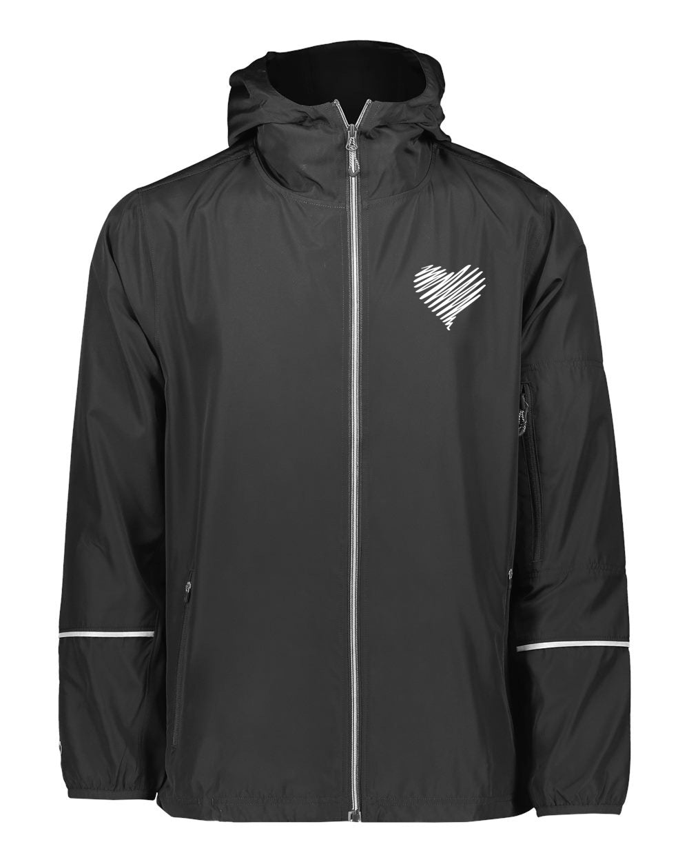 Scribble Heart Pocket Graphic