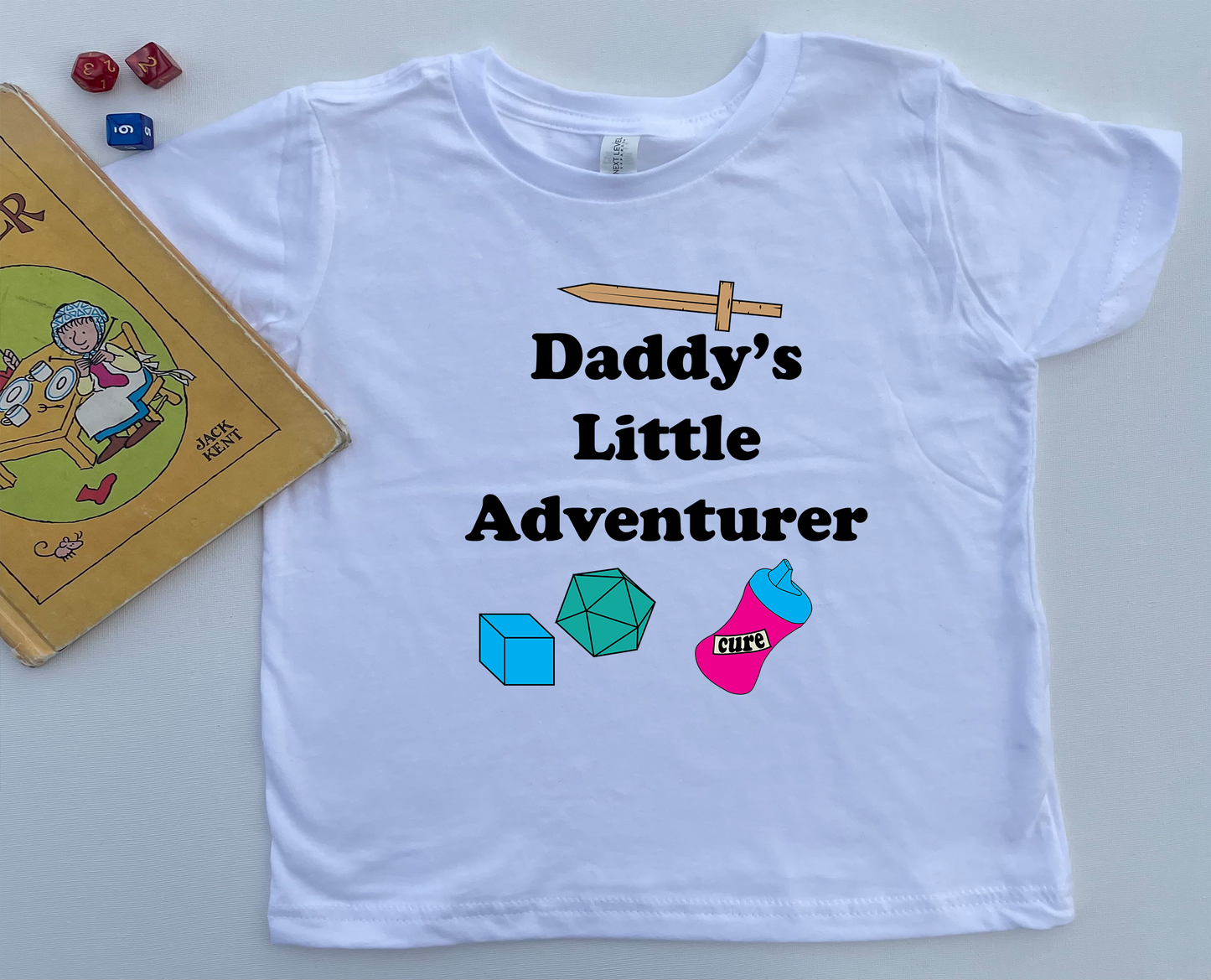 Daddy's Little Adventuerer Kids Shirt