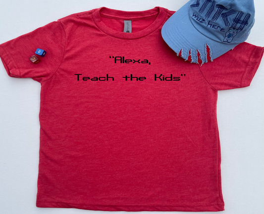 Alexa Teach the Kids Kids Shirt