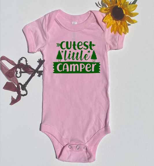 Cutest Little Camper Onesie