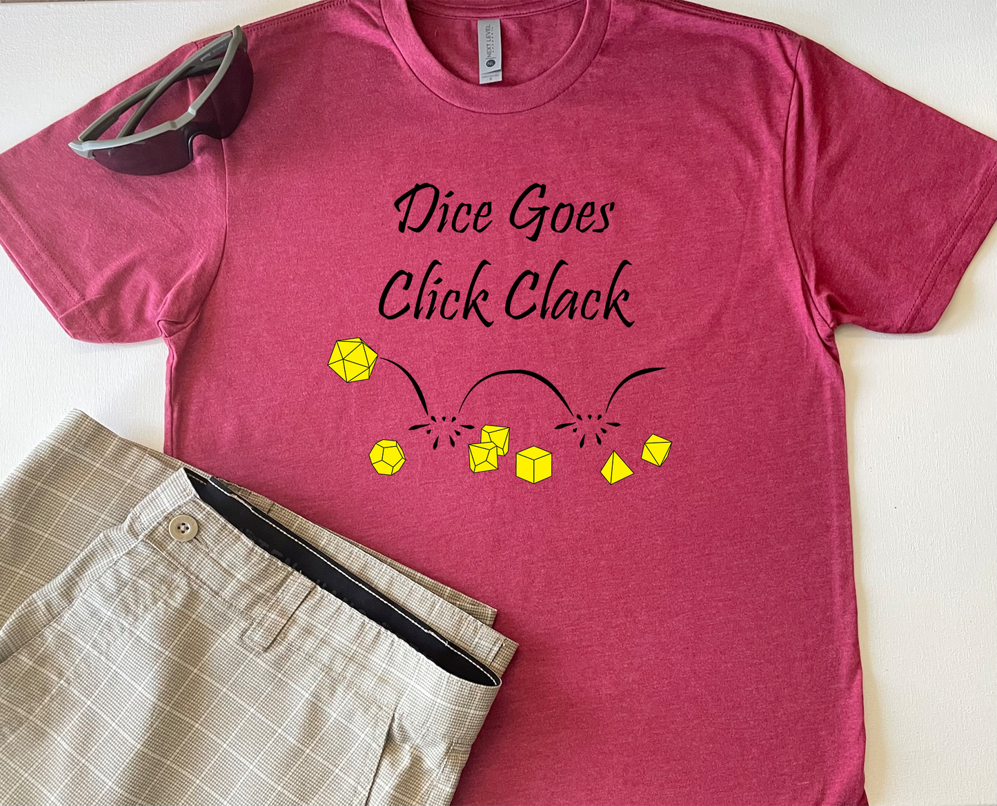 Dice Go Click Clack T-shirt