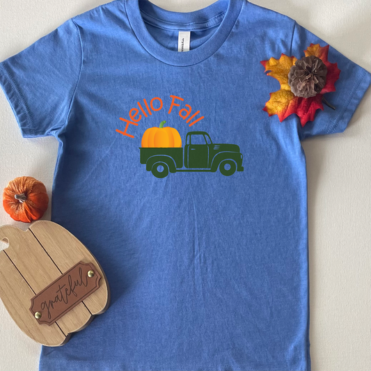 Hello Fall Toddler Shirt