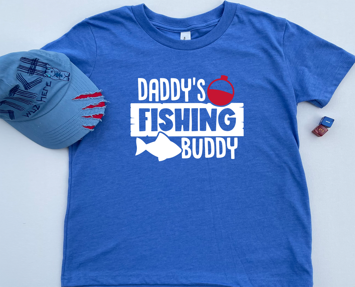 Daddy's Fishing Buddy Kids Shirt