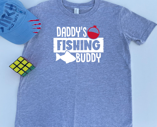 Daddy's Fishing Buddy Kids Shirt