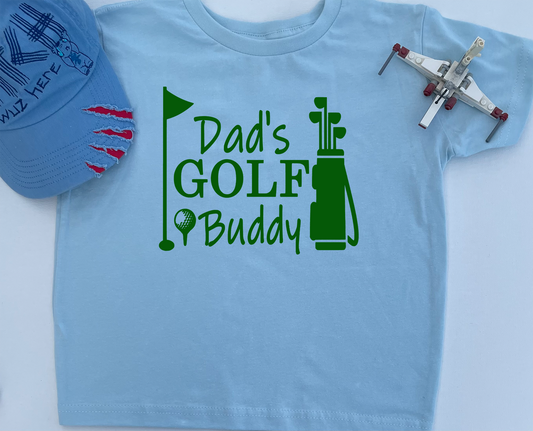 Daddy's Golfing Buddy Toddler Shirt