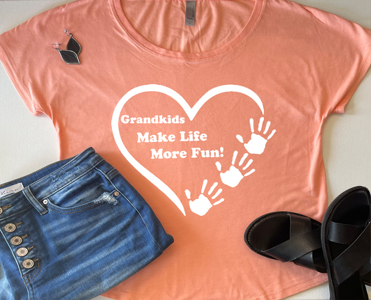 Grandkids Make Life More Fun T-shirt