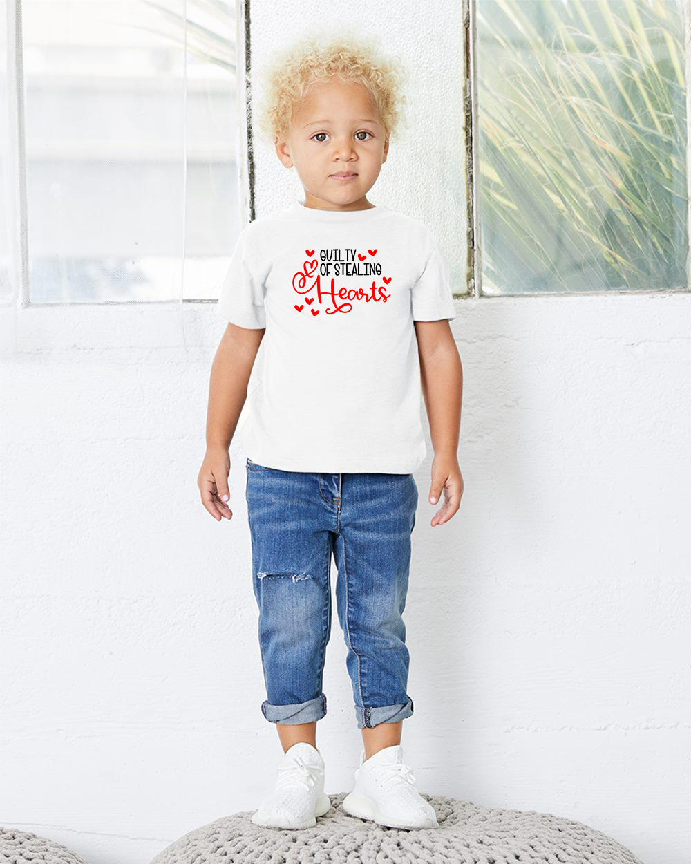 Guilty of Stealing Hearts Kids Shirt