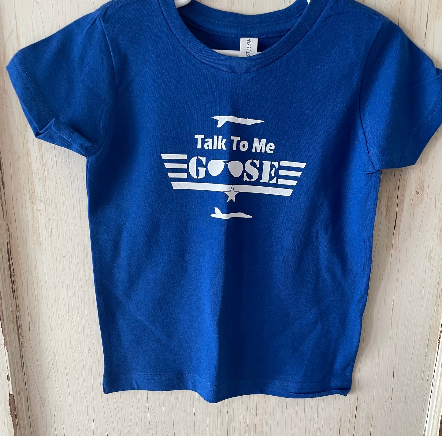 Talk to Me Goose Toddler Shirt