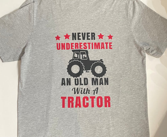 Never Underestimate an Old Man T-Shirt