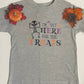 I'm Just Here for the Treats Kids Shirt