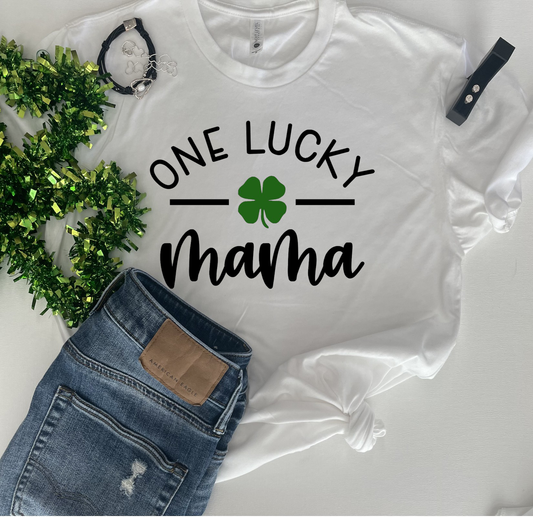 One Lucky Mama T-shirt