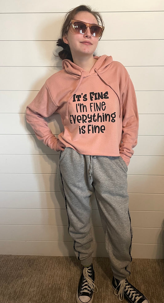 It's Fine I'm Fine Everything's Fine Hoodie